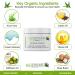 Organic Aloe Vera Body Lotion with Vitamin E, C, Retinol & Shea Butter - Anti Aging Moisturizer for Face & Body - 8 oz - Buy Online on GoSupps.com