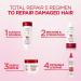 L Or al Paris Hair Expertise Total Repair 5 Shampoo for Dry and Damaged Hair With Keratin XS Technology to Repair Split Ends and Restore Hair Strength 828ml - Buy Online on GoSupps.com