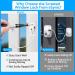 eSynic 4pcs Window Safety Restrictors with Keys - White UPVC Window Security Locks for Child Safety - Ideal for Home and Public Use - Buy Online on GoSupps.com