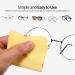 Lurrose Jewelry 20 Pairs Silicone Eyeglass Ear Grips | Round Holders & Cleaning Cloth Comfortable Frame Grips for Eyeglasses | International Shipping Available - Buy Online on GoSupps.com