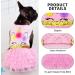 KYEESE Dog Dress Unicorn Tiered Layer Tutu Tulle Birthday Party Dress for Small Dogs - Medium Size | Sequin Embellishments | Pack of 1 - Buy Online on GoSupps.com