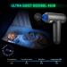 Deep Tissue Percussion Muscle Massage Gun - USB Rechargeable Handheld Electric Massager for Athletes - Super Quiet 6 Speed High-Intensity Vibration - 4 Message Heads - Gray - Buy Online on GoSupps.com