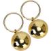 2Pcs Extra Loud Copper Bells for Pets - Jingle Bell Dog Collar Straps - Save Birds and Wildlife - Gold - Buy Online on GoSupps.com
