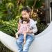 GAGAKU Doll Carrier with Adjustable Straps for Kids - Pink Stars | Stuffed Animal Accessories - Buy Online on GoSupps.com