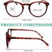 Vecien Reading Glasses - 3 St cke Matt Finish Blue Light Filter 1.5 Diopters Spring Hinge Design for Men & Women - Ultra-Clear Vision - Buy Online on GoSupps.com