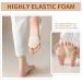 2 Pairs Metatarsal Pads - Honeycomb Forefoot Cushions for High Heels | Invisible & Reusable Foot Pads for Pain Relief - Soft Toe Pads for Women & Men (Beige - Buy Online on GoSupps.com