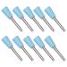 Sonew 10 Pieces Silicone Rotary Burr Set - Dental Grinder Drill Burrs Polishing & Drilling Tools (Cup Shape - Blue) | Worldwide Shipping - Buy Online on GoSupps.com