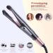 Yuehuam Hair Straightener and Curler 2 in 1 LCD Display Twisted Ceramic Plate Hair Straightening Iron Twist Flat Iron Curling Iron for Curl/or Straighten - Buy Online on GoSupps.com