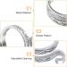 ANCIRS 2 Pack Adjustable Crochet Tension Rings - Silver Metal Knitting Thimbles for Crochet - Buy Online on GoSupps.com