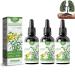 3 pieces Clearbreath Dendrobium & Mullein Extract Powerful Lung Support Herbal Body Care Essence Herbal Lung Health Essence Clear Breath Dendrobium & Mullein Extract Herbal Drops