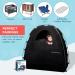 SlumberPod and Fan Combo 3.0 - Portable Privacy Pod Blackout Canopy for Pack n Play - Baby Travel Crib Canopy in Black/Grey - Buy Online on GoSupps.com