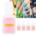 Mother's day gift 5 pieces nail glue nail decoration adhesive strong nail glue acrylic nail decoration adhesive manicure tool with brush