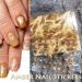 Nail Decoration Adhesive Decals Amber Green 3D Nail Sticker Ice Cube Glitter Aurora(04) Style4 - Buy Online on GoSupps.com