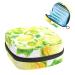 Women's lift Storage Pad Still Pad Watercolor Lemon Fruit Leaves Portable Period Kit Bag Feminine Product Bay For Women Girls Color3