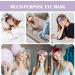 RAYNAG Plush Eye Mask 4 Pack - Soft Sleeping Blindfold for Sleepover Party - Comfortable Silky Fabric - Cozy Fluffy Furry - 4 Colors - Buy Online on GoSupps.com