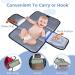 Gloppie XXL Portable Baby Changing Pad | Foldable Waterproof Diaper Mat for Toddlers | Ideal Newborn Gift | Green Cultural Bag - Buy Online on GoSupps.com