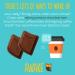 AWAKE Caffeinated Chocolate - Dark Chocolate - Pack of 50 - 0.48 Oz. - Buy Online on GoSupps.com