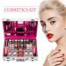 Shop Hengshitong Multicolor Makeup Set - All-in-One Eyeshadow Lip Gloss & Suitcase Gift Set for International Shipping - Buy Online on GoSupps.com