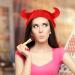 Minkissy 2pcs Devil Horn Headband Set - Soft Makeup & Shower Bands for Face Washing & Spa (Red & Black) - Buy Online on GoSupps.com
