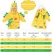 Barakara Kids Waterproof Puddle Suit | Lightweight Hooded Rain Poncho for Toddlers | Reflective Safety Features | Reusable Rain Jacket - Buy Online on GoSupps.com
