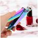 VINTORKY 1 Set Nail Set Kit De Manicura Cosmetology Kit Nails Nail File Strips Acrylic Nail Tips Fake Nail Trimming Supplies Manicuring Tools Manicure Clippers Fingernail Full Cover Plastic 13X7cm Assorted Color 3 - Buy Online on GoSupps.com