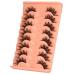 Fluffy Cat Eye Half Lashes | Mink Wispy Thick False Eyelashes - Zegaine 8 Pairs Natural Lash Pack - Buy Online on GoSupps.com