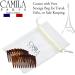 Camila Paris CP33/2 French Hair Side Comb - Small Tortoise Shell - Strong Hold Hair Clip for Women - Made in France - Buy Online on GoSupps.com