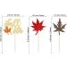 Gyufise 24Pcs Fall in Love Cupcake Toppers with Maple Fall Wedding Cupcake Topper Thangiving Birde Shower Cupcake Topper Wedding Toppers for Cake Fall in Love Decorations - Buy Online on GoSupps.com