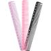 MEISH 3 Pieces Cutting Comb Hair Fine Tooth Comb Standard Teeth Clipping Comb Hair Styling Comb for Hair Barber Salon Hair Care Tools(3 Color) - Buy Online on GoSupps.com