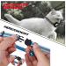 Mouyou Airtag Cat Collar - Soft Reflective Nylon with Bell & Safety Clasp | Adjustable 22-34cm Blue Tracking Collar with Airtag Case - Buy Online on GoSupps.com