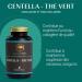 Naturathera - CENTELLA GREEN TEA - Dietary Supplement Cholesterol Circulation & High Blood Pressure - 90 Capsules - Dry Extracts - Made in France - Vegan - No GMO Allergen Additives - Buy Online on GoSupps.com