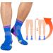 2023 Far Infrared Schorl Titanium Ion Heightening Socks - White Medium - Buy Online on GoSupps.com