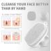 VWMYQ Silicone Facial Cleansing Brush Face Scrubber Soft Handle Deep Cleansing Skin Care for Gentle Exfoliating Removing Blackhead Massaging (white) - Buy Online on GoSupps.com
