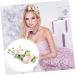 Ipetboom 1pc Hair Comb Wedding Headdress Summer Garland for Decorating Decorative Flowers Photo Props Silk Flower Barrettes Flower Hair Side Comb Beach Comb Wig Alloy Bridegroom The Photo - Buy Online on GoSupps.com