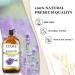 Lavender Essential Oil 118ml - Pure & Natural Aromatherapy Diffuser Oil for Home Relaxation - Buy Online on GoSupps.com