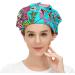MUKJHOI Adjustable Flower Leaves Working Cap for Women Men | Bouffant Hat with Sweatband - Buy Online on GoSupps.com