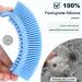 Fastech Silicone Body Brush - Double-Sided Bathing & Shower Brush for Deep Cleaning Gentle Peeling & Massage - Hygienic Alternative to Loofah/Sponge for All Skin Types - Light Blue - Buy Online on GoSupps.com