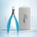 FVION Podiatrist Toenail Clippers - Professional Thick & Ingrown Toe Nail Clippers for Men & Seniors - Stainless Steel Blue - Buy Online on GoSupps.com