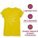 Shirtracer Women's Shirt - Perfect Gift for Dog Owners - Never Walk Alone Paw Prints - Yellow XL - Buy Online on GoSupps.com