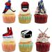 18pcs Hockey Cupcake Toppers for Boys Men Girls Hockey Birthday Party Supplies Sport Hockey Ball Party Decorations Ice Hockey Birthday Cake Decorations - Buy Online on GoSupps.com