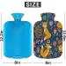 Forest Animal Heat Bottle - Fox & Bird Design 2L Capacity for Pain Relief | Perfect for Menstrual Cramps & Soothing Feet - Buy Online on GoSupps.com