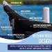 SB SOX Compression Socks (20-30mmHg) for Men & Women - X-Large Two Stripes (Black/Gray) - Buy Online on GoSupps.com