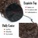 18 Inch Long Curly Ponytail Extension Corn Wavy Drawstring Ponytail Hair Extensions Hair Pieces for Women Light Brown - Buy Online on GoSupps.com