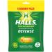 HALLS Defense Assorted Citrus Vitamin C Drops Economy Pack 80 Drops ASSORTED CITRUS 80 Count (Pack of 1)
