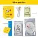Mini AED Trainer XFT Portable AED Training Kit - English AED Training Device (XFT-D0009) - Buy Online on GoSupps.com