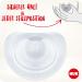 Nuk Stillh tchen - Soft Silicone Breast Shields for Breastfeeding | Size L (24mm) | Protects Nipple Wounds | Includes Protective Can | 2-Pack - Buy Online on GoSupps.com