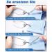 Vastar Glasses Repair Set - 12 Pairs Silicone Nose Pads 24 Screws 3-in-1 Screwdriver Cleaning Cloth & Tweezers | International Shipping - Buy Online on GoSupps.com
