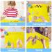 Silicone Painting Mat with Cleaning Cup and 11 Paint Holder - 20'' x 16.5'' Art Mat for Resin Casting, Painting, DIY - Yellow - Buy Online on GoSupps.com