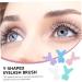 50 Pcs Y-Shaped Eyelash Brushes - Professional Eyelash Grafting Tools & Lash Lift Comb - Perfect for Eyelash Extension & Cleaning - Buy Online on GoSupps.com