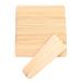 moinkerin 50 Pcs Disposable Wooden Waxing Spatulas Wax Applicator Sticks for Hair Removal Round Ended